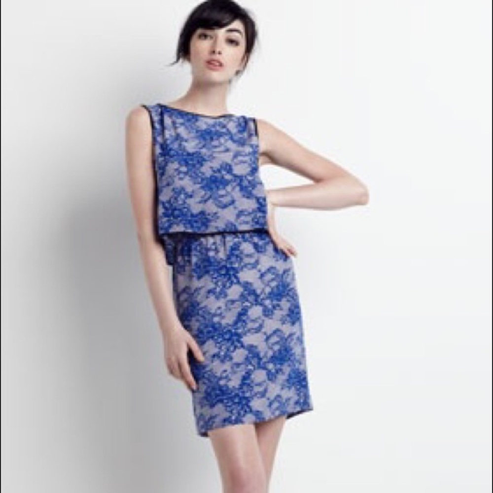 NWT- Cut25 Lace print dress